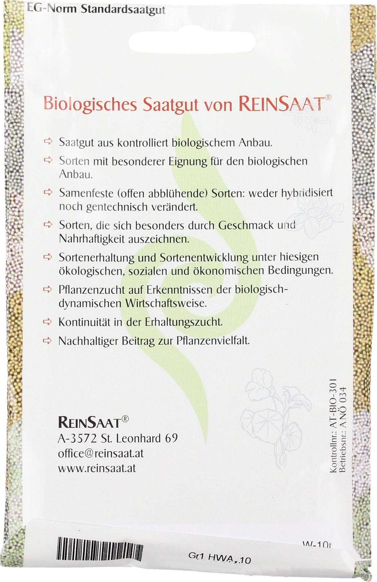  Gründüngung Buchweizen BIO