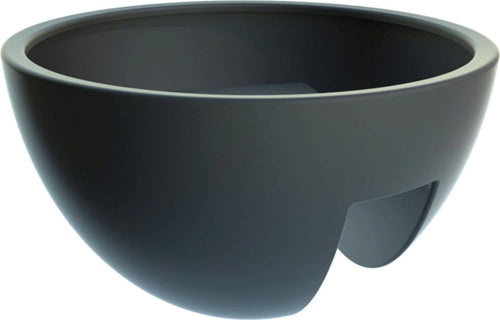  Balkongefäß "Eckling", Graphit (anthrazit)