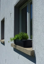  Fensterbank-Blumenkasten "Windowgreen", Graphit (anthrazit)