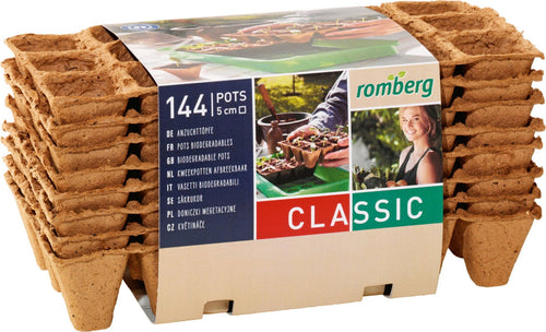  144 Anzuchttöpfe 5 Cm - 12 Strips à 12 Töpfe