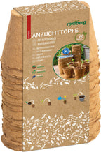  18 Anzuchttöpfe 8 Cm Rund, 18 Stück