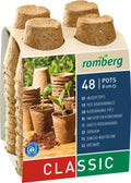  48 Anzuchttöpfe 8 Cm Rund, 48 Stück