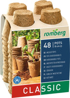  48 Anzuchttöpfe 8 Cm Rund, 48 Stück