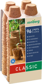  96 Anzuchttöpfe 6 Cm Rund