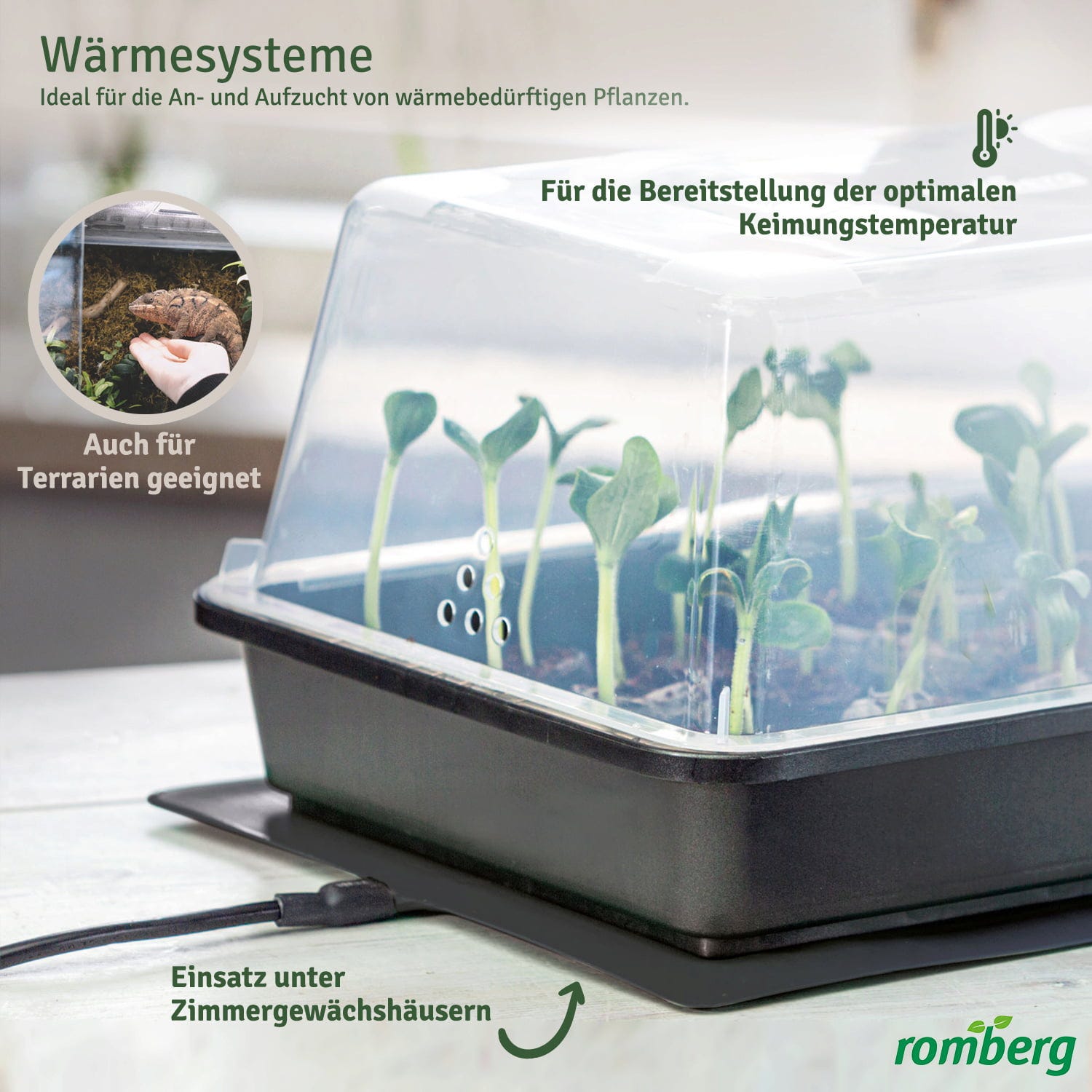  Climatic M Gewächshaus Set LED
