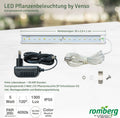  Gewächshaus & Pflanzkasten BoQube L PLUS LED - Anthrazit-Sommergrün