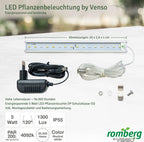  Gewächshaus & Pflanzkasten BoQube L PLUS LED - Anthrazit-Sommergrün