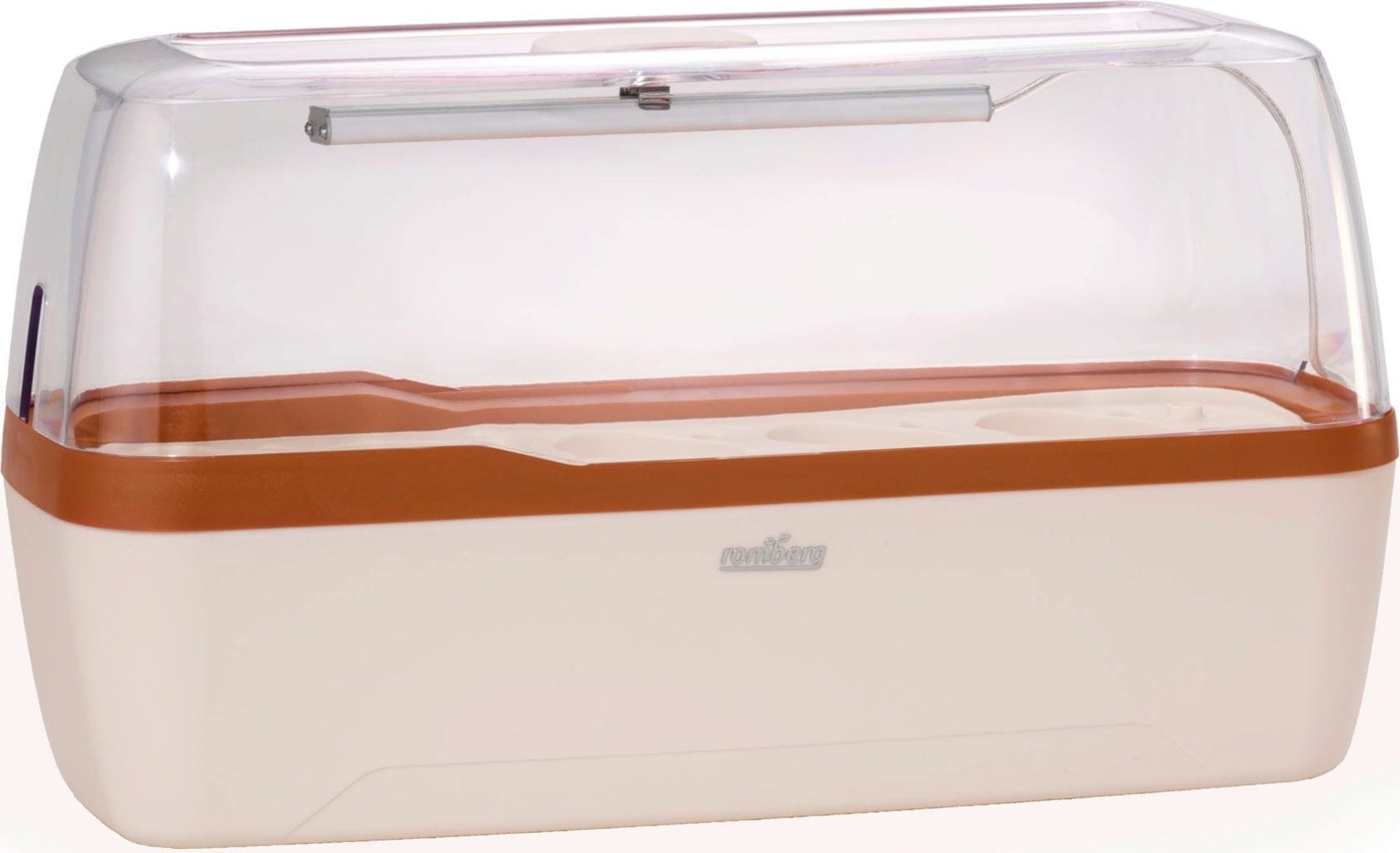  Gewächshaus & Pflanzkasten BoQube L PLUS LED - Creme-Kupferbraun