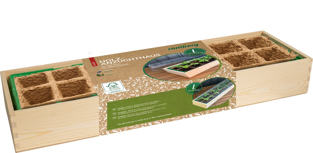  Holz-Anzuchthaus, L