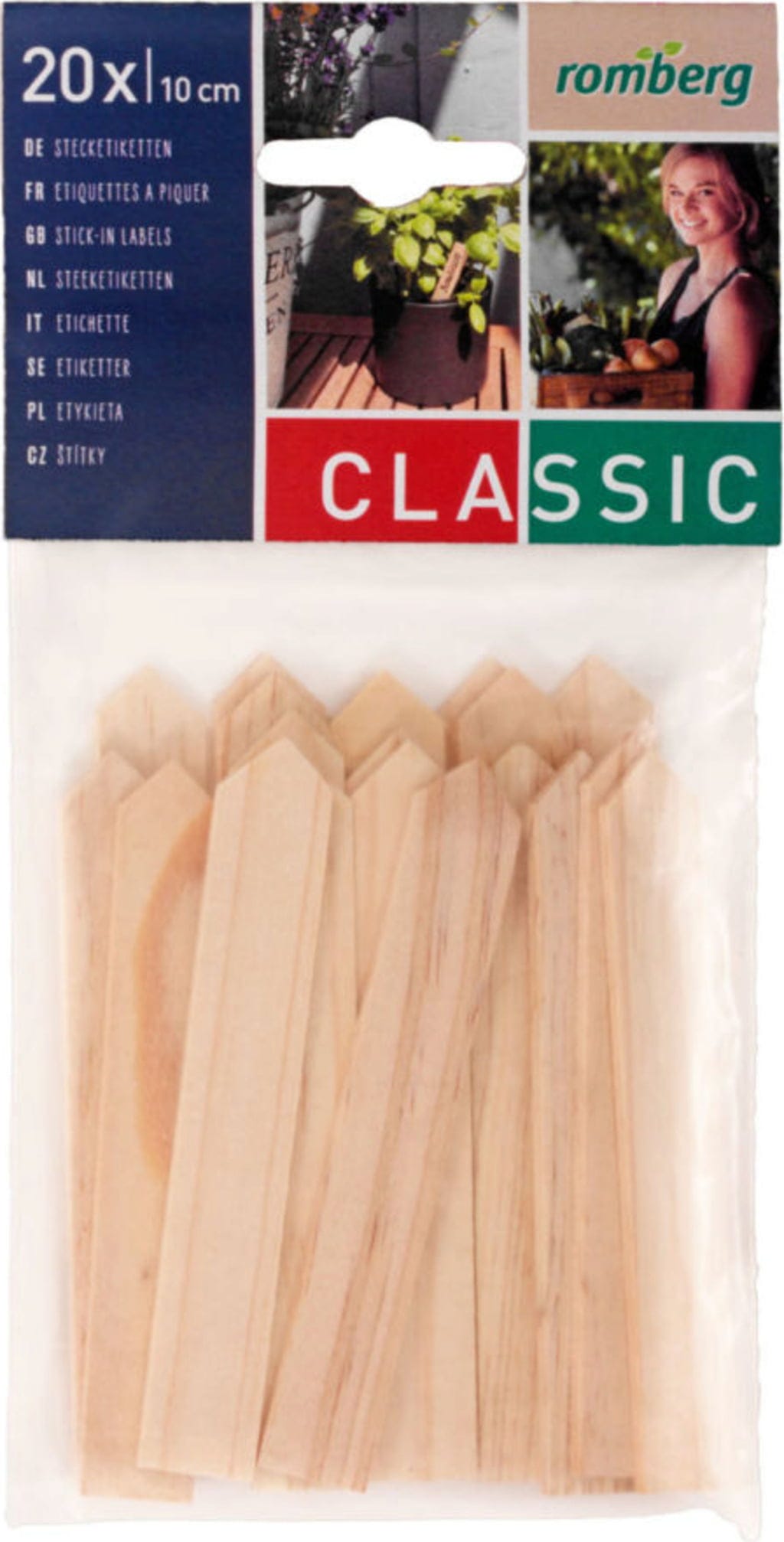  Holz-Stecketiketten