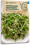  Bio Keimsprossen/Microgreens - Rettich "Mino Early"