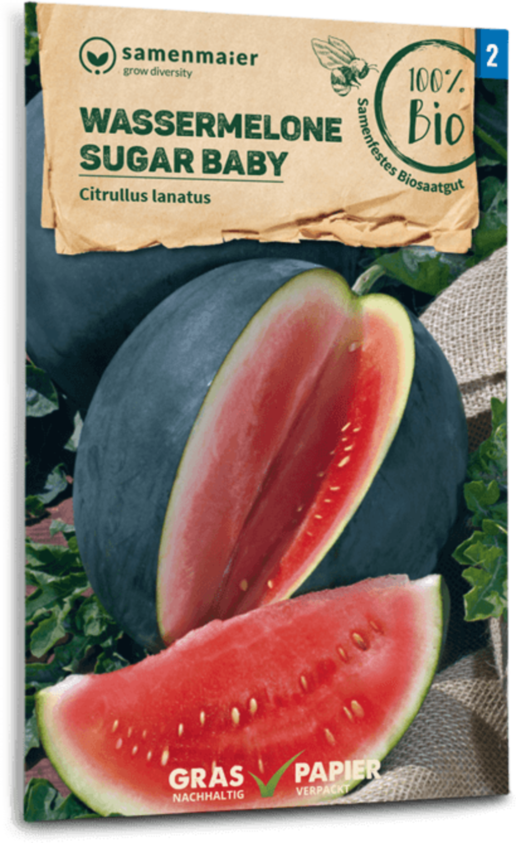  Bio Wassermelone "Sugar Baby"
