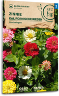  Bio Zinnie "Kalifornische Riesen"