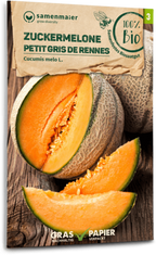  Bio Zuckermelone "Petit Gris De Rennes"