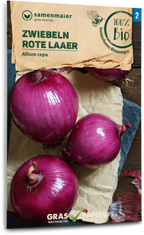  Bio Zwiebeln "Rote Laaer"