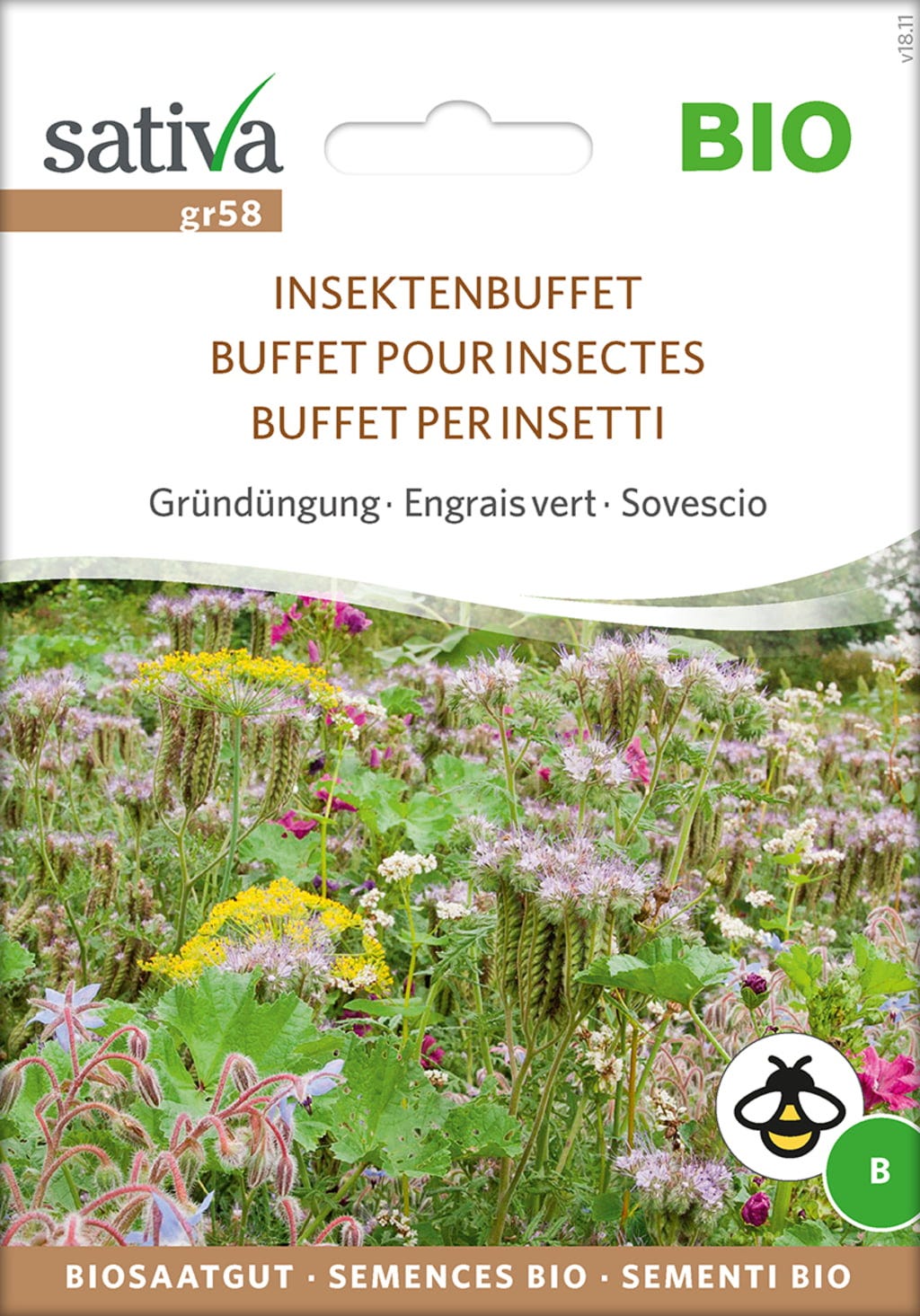  Bio Gründüngung "Insektenbuffet"