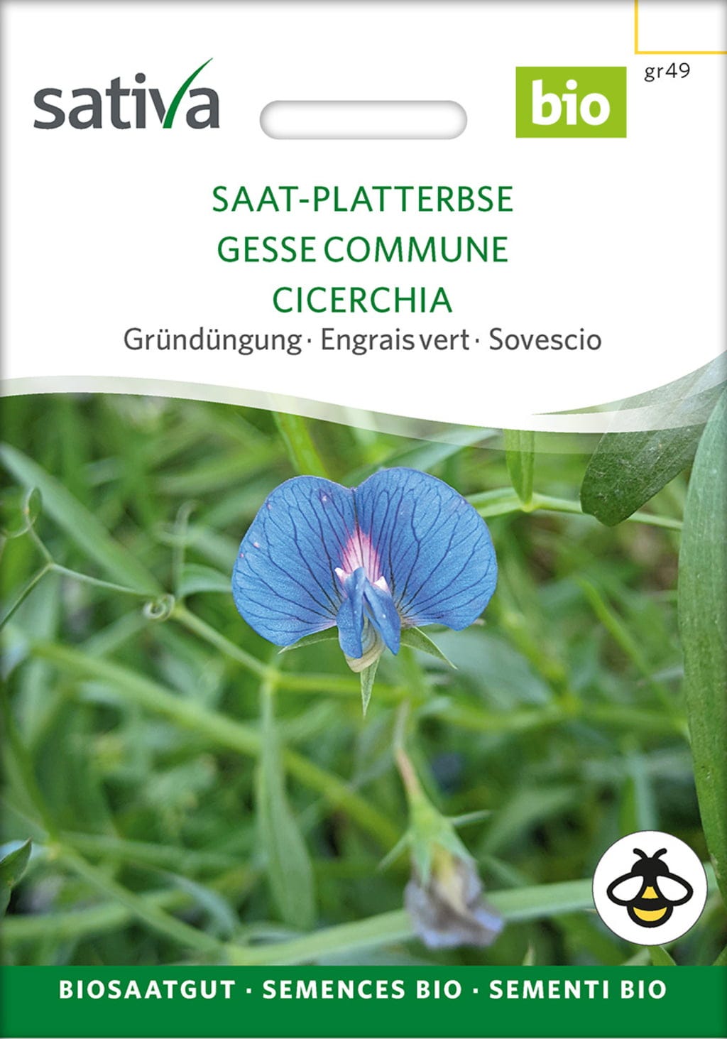  Bio Gründüngung "Saat-Platterbse"