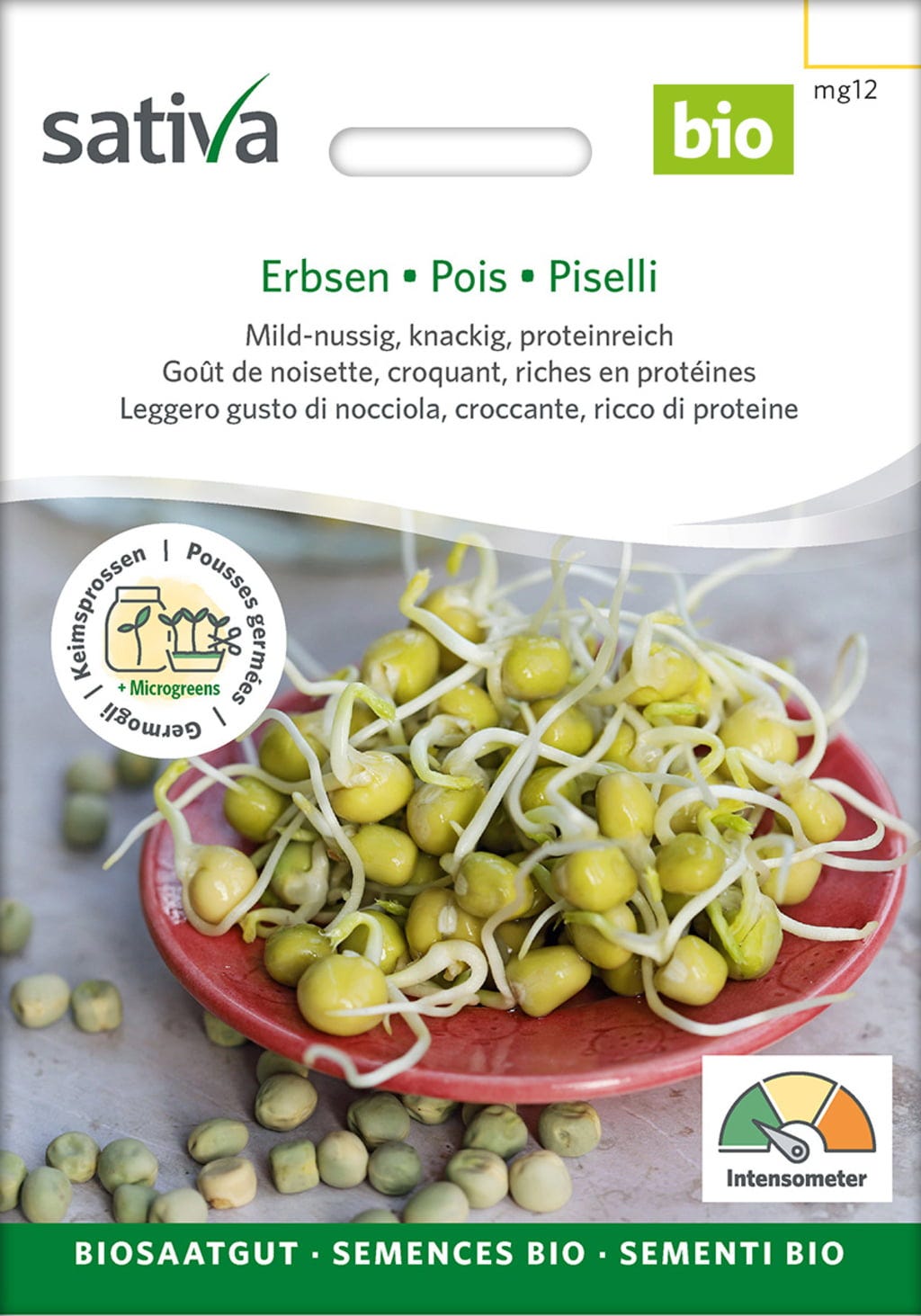  Bio Keimsprossen "Erbsen"