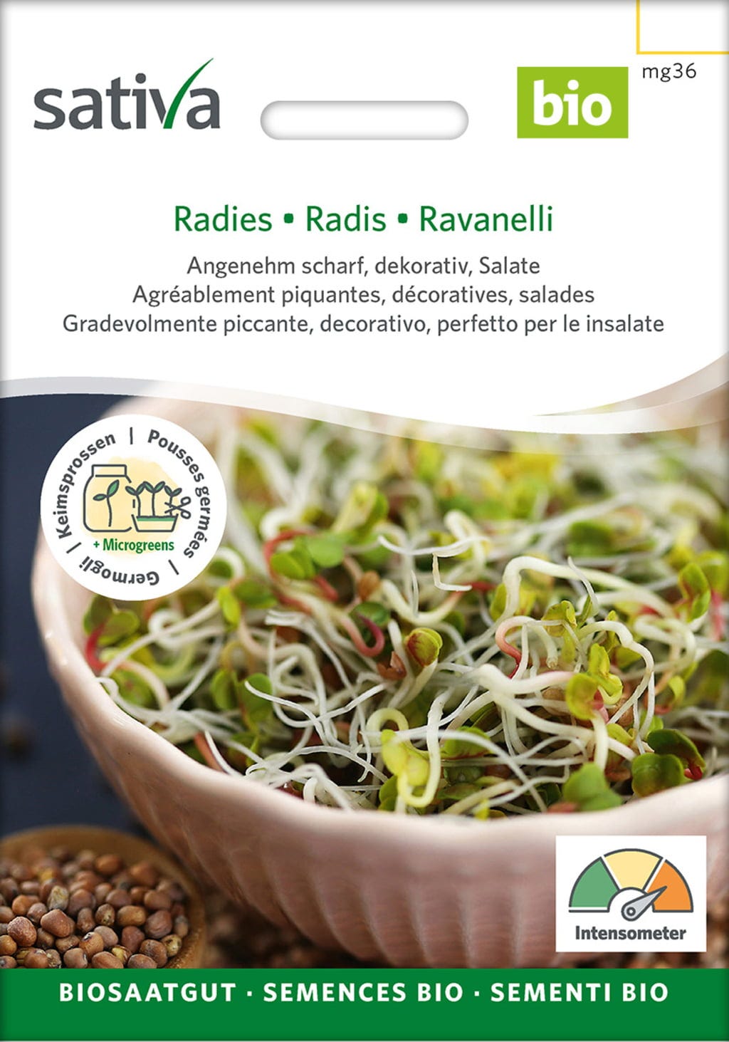  Bio Keimsprossen "Radies"