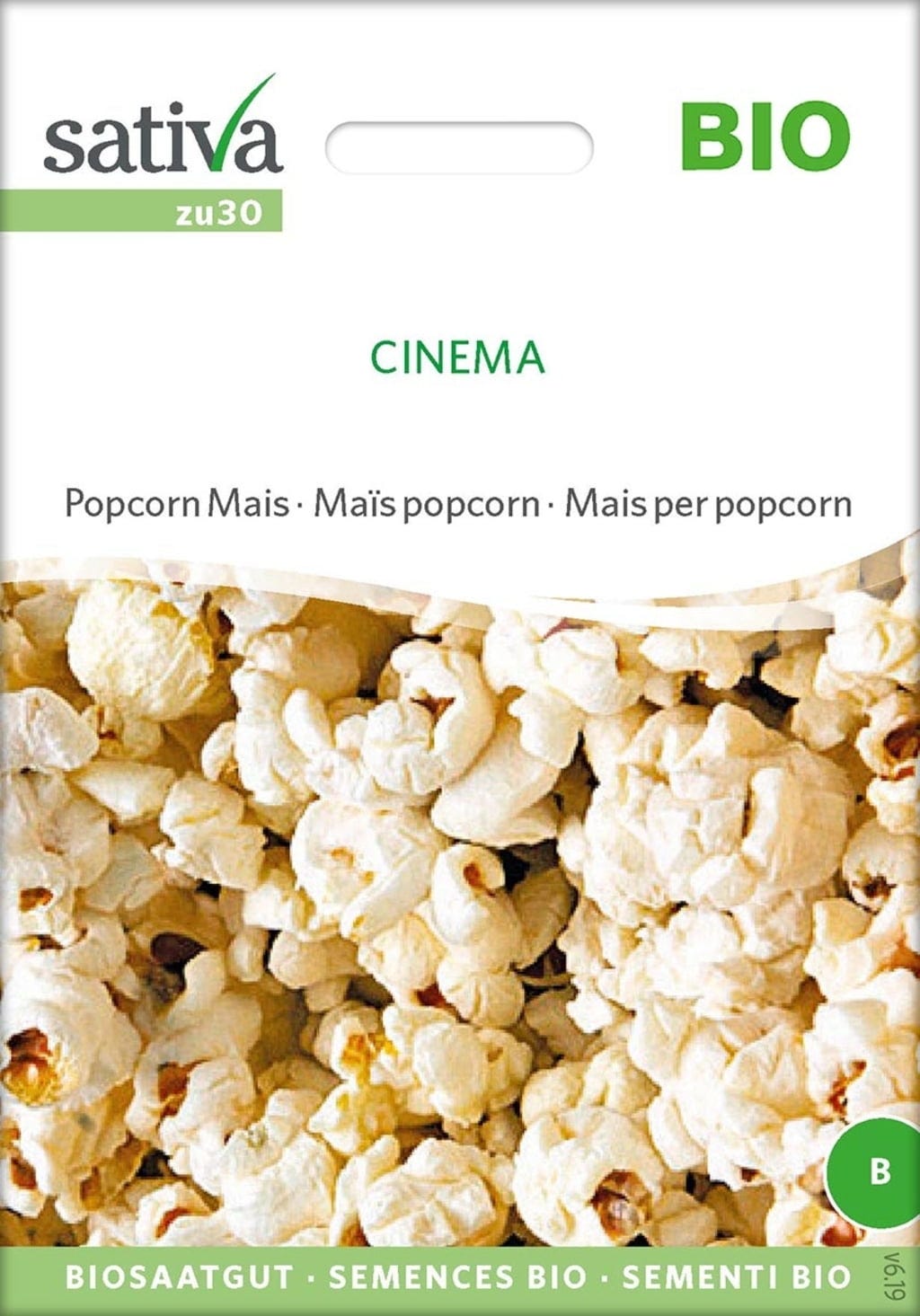  Bio Popcorn Mais "Cinema"