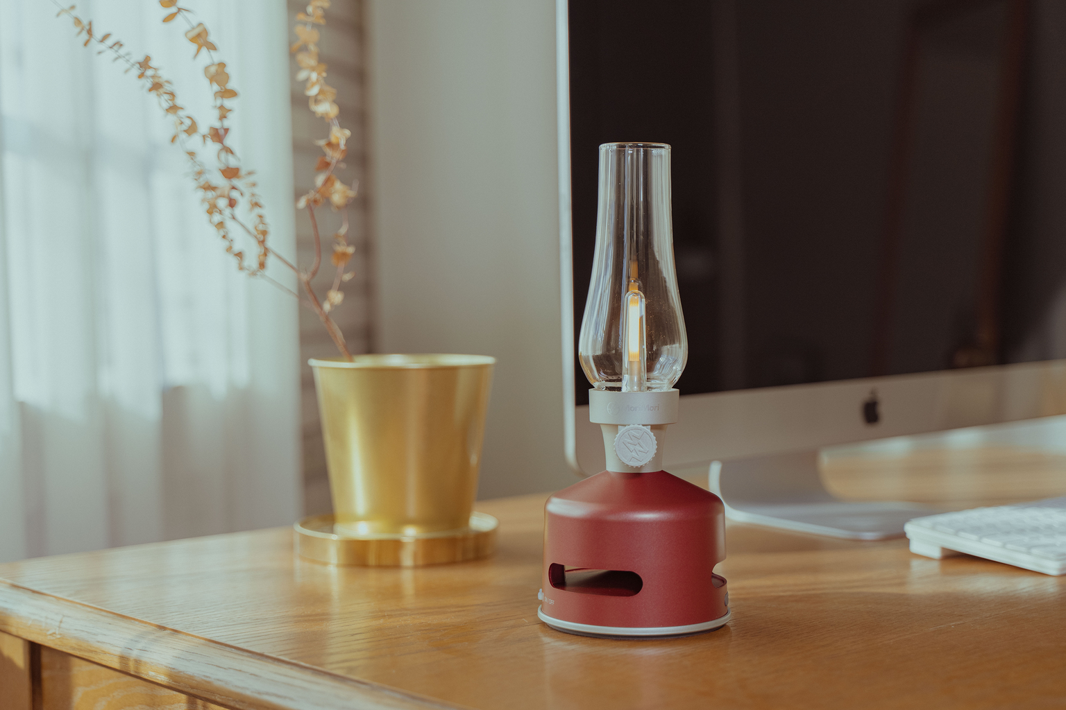  LED Laterne Mit Lautsprecher Mori Mori, Lumi Wine