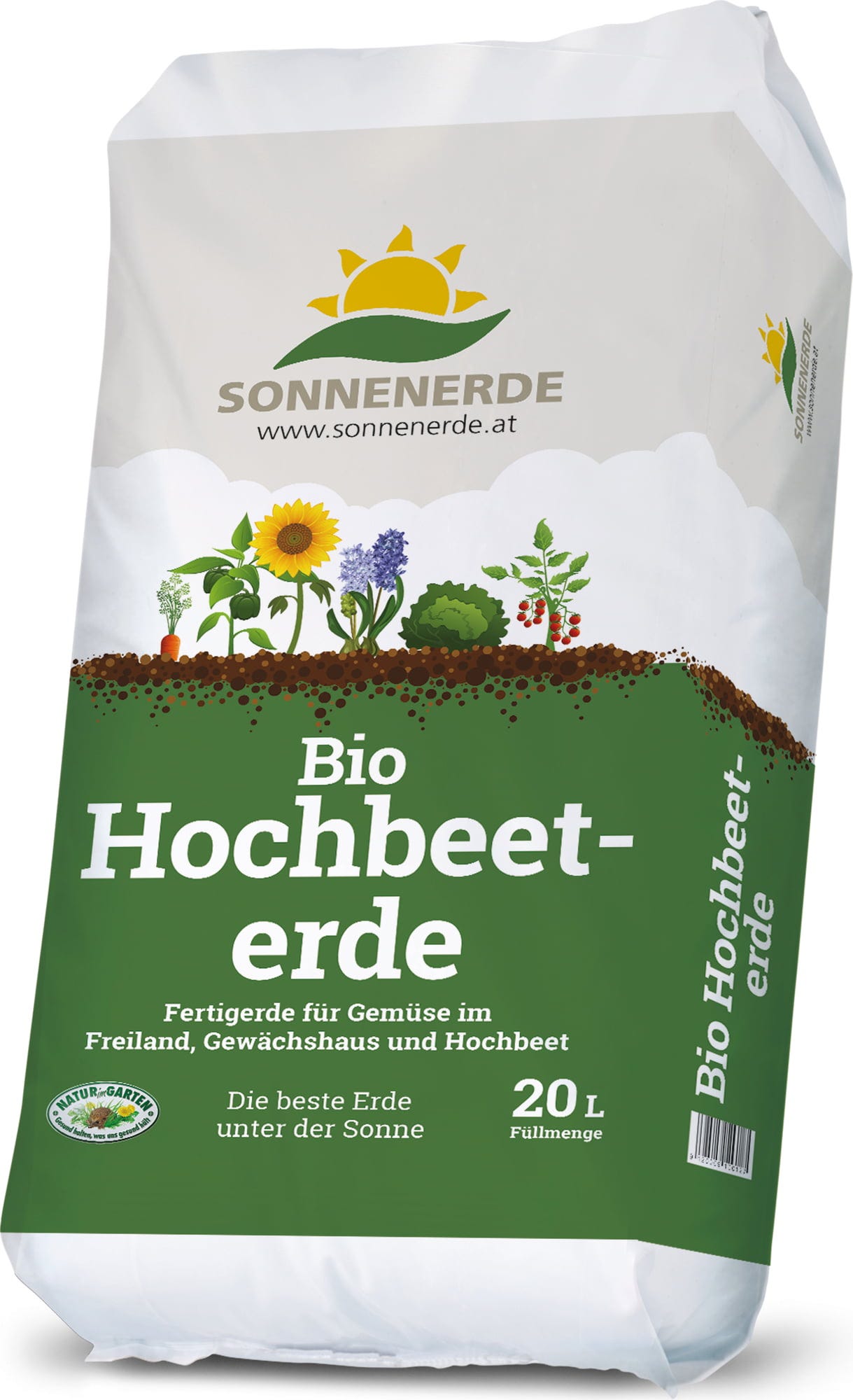  Bio Hochbeeterde, 20 Liter