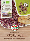  Bio Keimsprossen Radies Rot