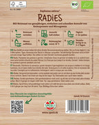  Bio Keimsprossen-Saat Radies