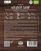  Bio Microgreen-Saat "Weißer Senf"