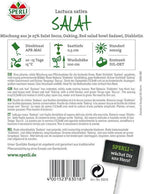  Mini-Salatmischung Babyleaf, 1 Saatscheibe