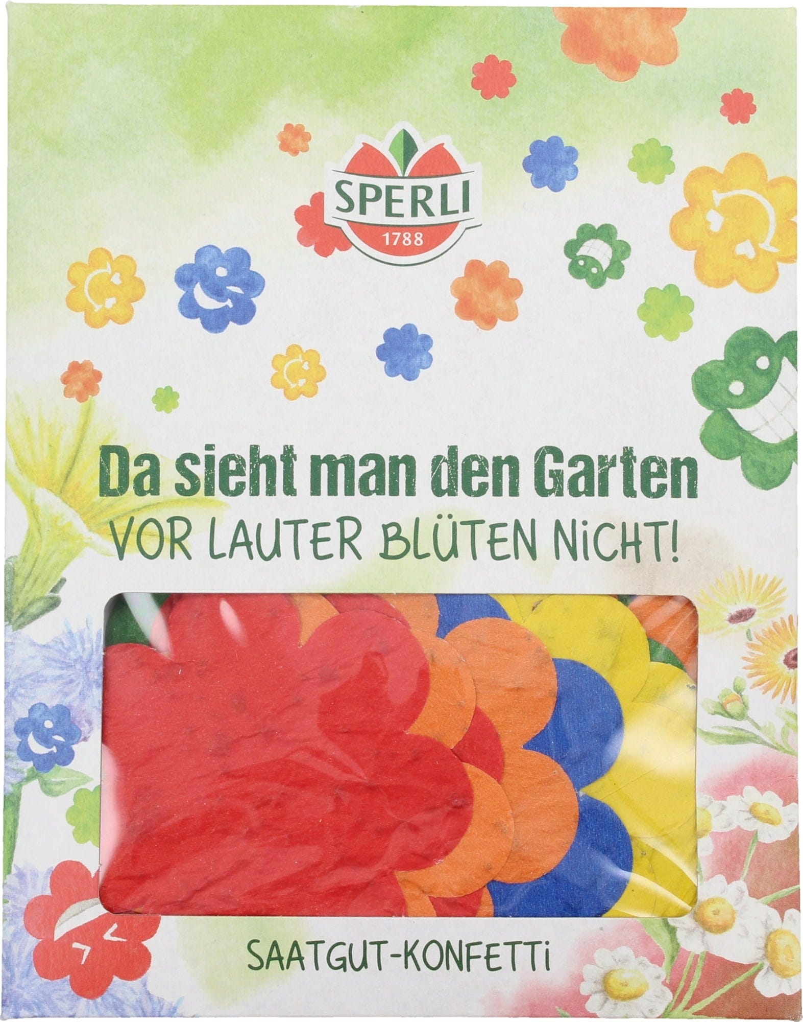 Saatgut-Konfetti - Blüten