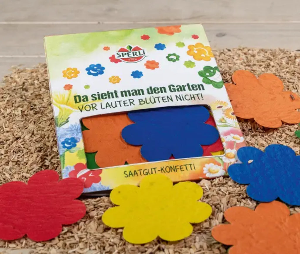  Saatgut-Konfetti - Blüten