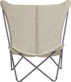Lafuma SPHINX Lounge Chair, Titane, Latte