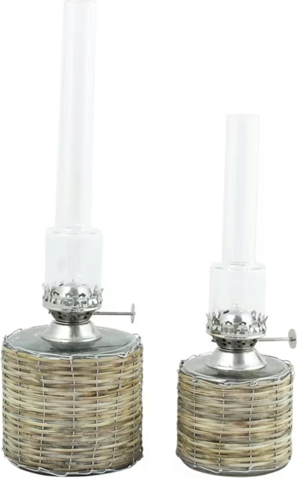  Petroleumlampe "Wood Nickel", Large