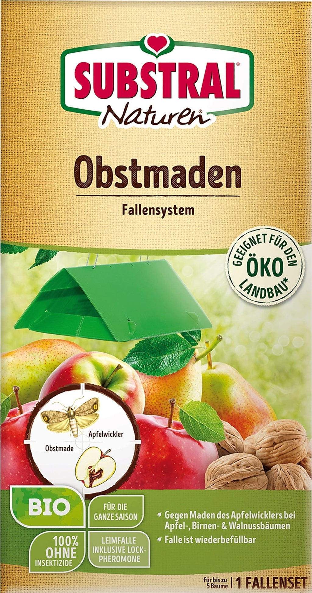  Bio Obstmaden-Falle