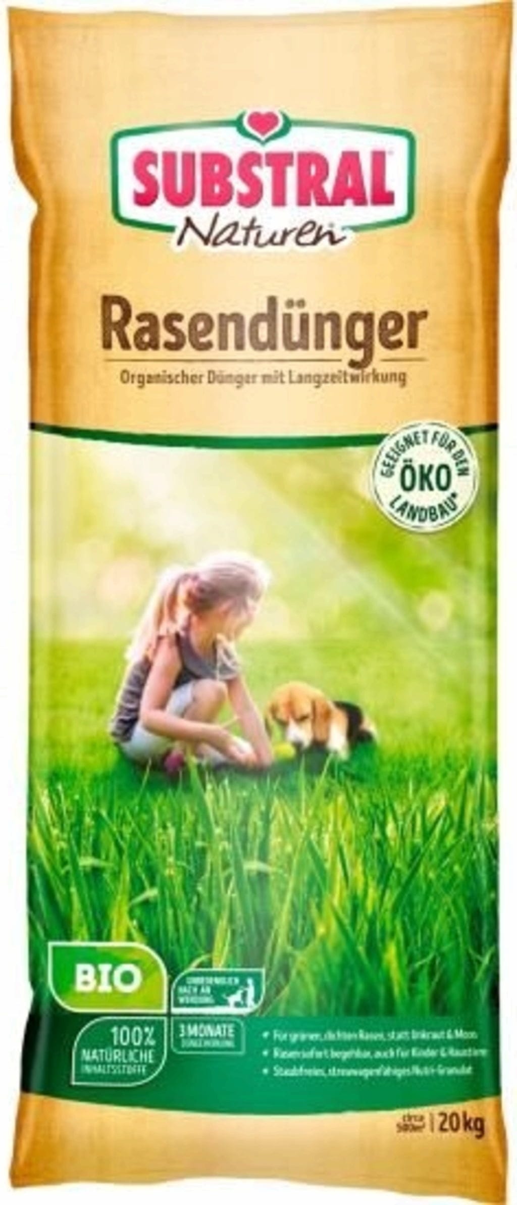  Bio Rasendünger, 20 Kg