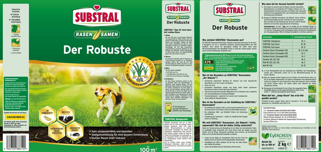  Rasen "Der Robuste", 2 Kg