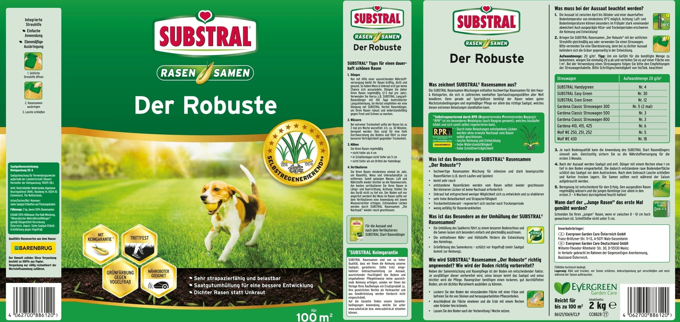  Rasen "Der Robuste", 2 Kg