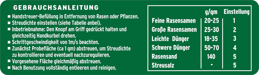  Universal Handstreuer HandyGreen
