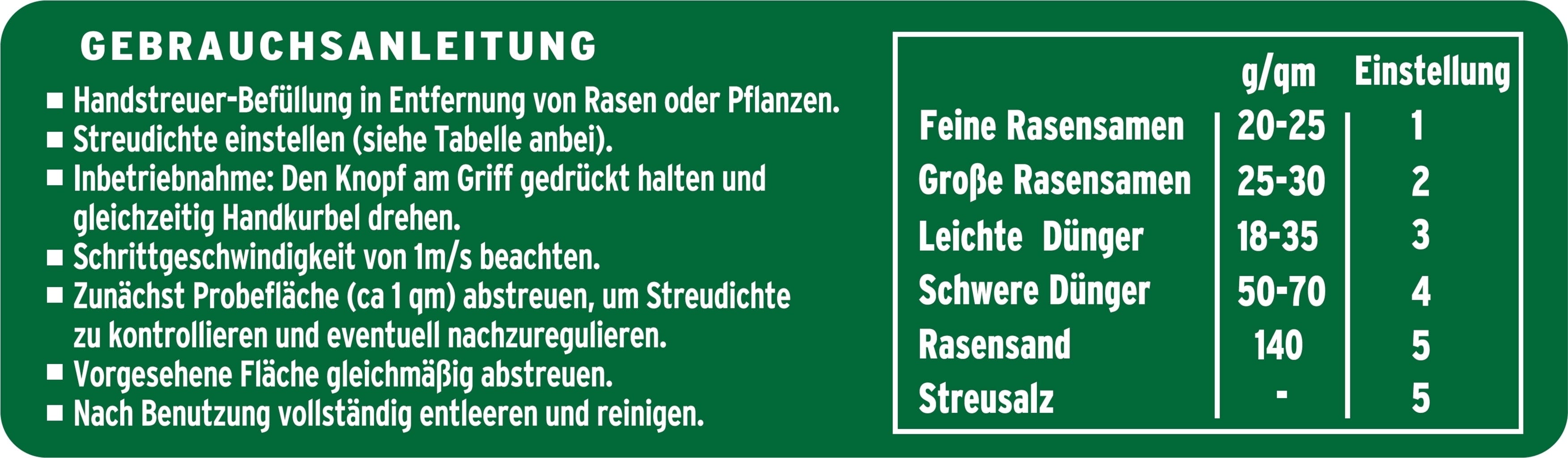  Universal Handstreuer HandyGreen