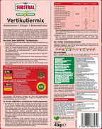 Vertikutiermix Rasenreparatur-Mischung Aus Rasensamen, Dünger Und Bodenaktivator, 4 Kg