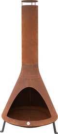  Feuerstelle Inkl. Rauchablass, Rost