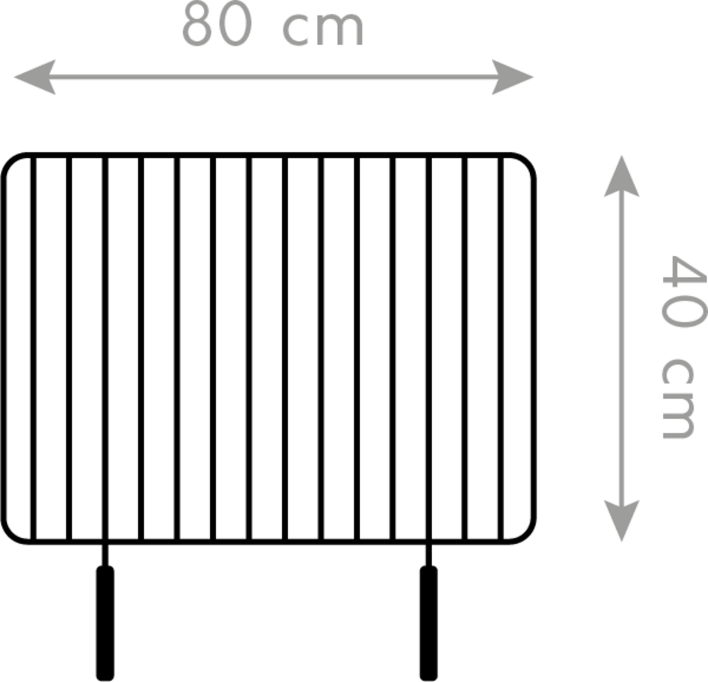  Grill- & Kaminofen, Schwarz