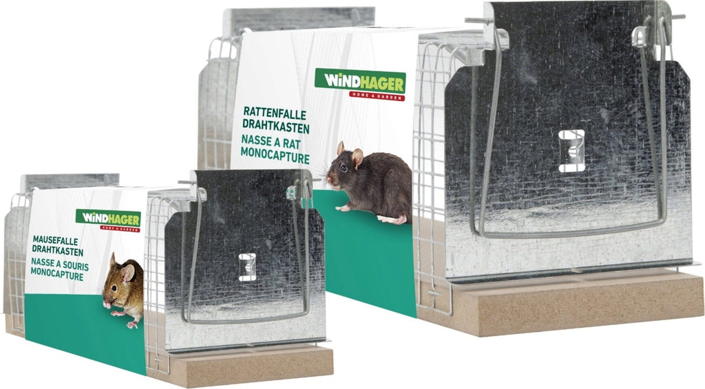 Windhager Drahtkasten-Rattenfalle