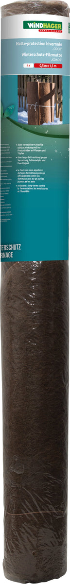 Windhager Kokos-Filzmatte, 0,5 X 1,5 M