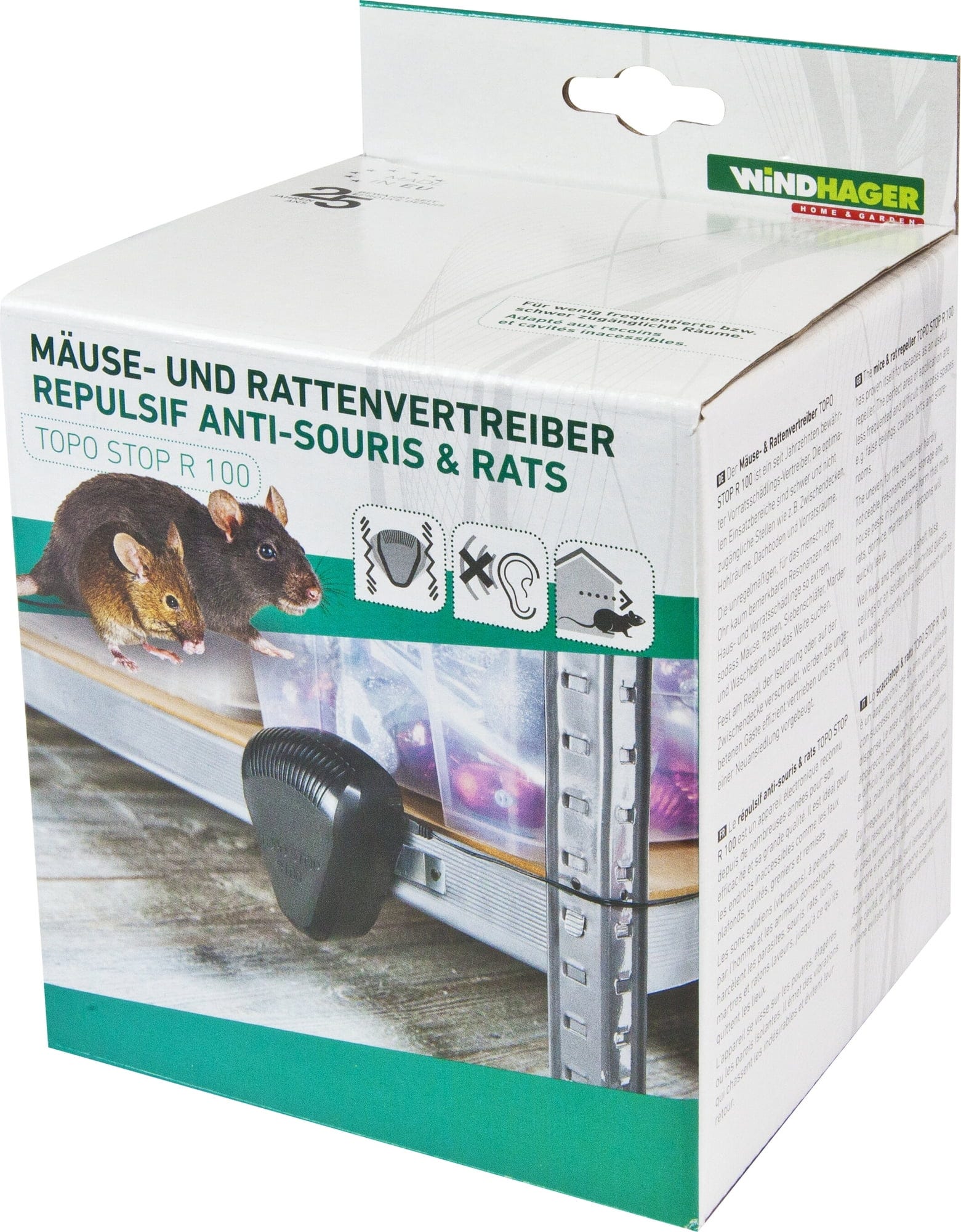 Windhager Mäuseabwehr TOPO STOP R100