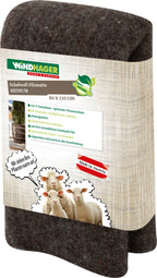 Windhager Schafwoll-Filzmatte Medium, 0,6 X 1,2 M