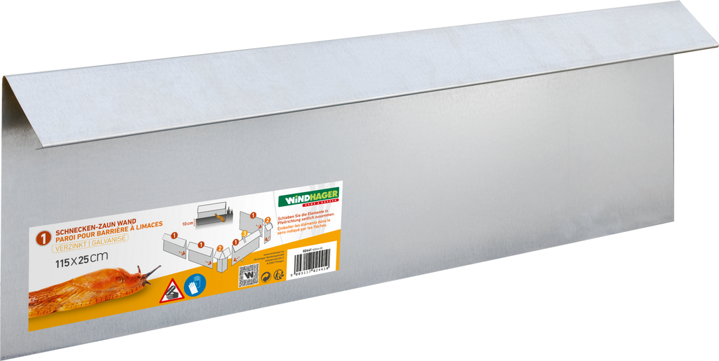 Windhager Schneckenzaun Wand