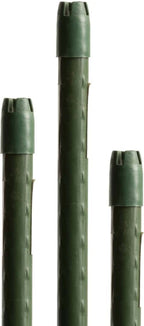 Windhager Stahlpflanzstab 10er-Set "Grün", 90 Cm