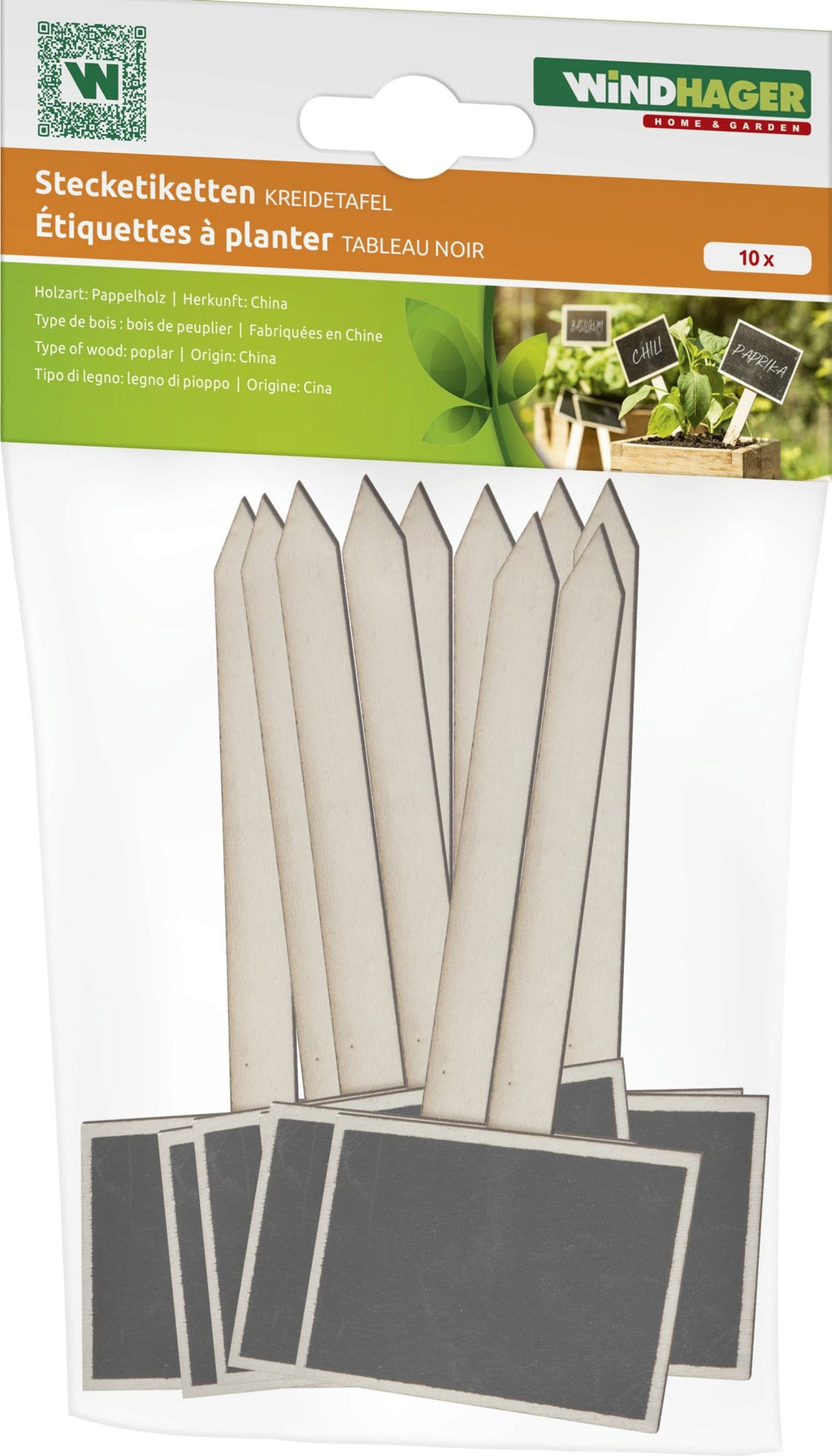 Windhager Stecketiketten Kreidetafel